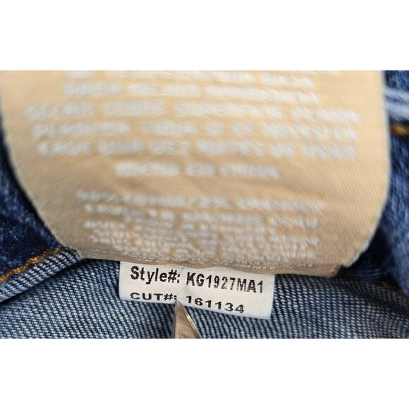 KUT From The Kloth Meg Wide Waistband Wide-Leg Jeans - Picture 5 of 9